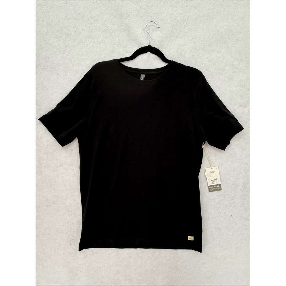 NWT‎ Vuori Men's Tuvalu Tee Black V101 Size Medium